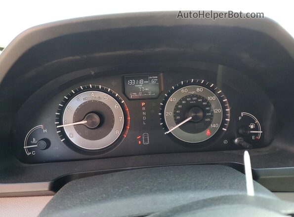 5FNRL5H63HB005310 2017 HONDA ODYSSEY Gray Widok zestawu wskaźników