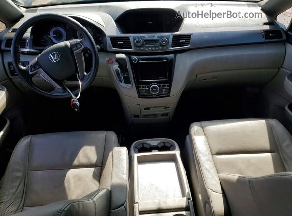 5FNRL5H63HB005310 2017 HONDA ODYSSEY Gray Widok deski rozdzielczej