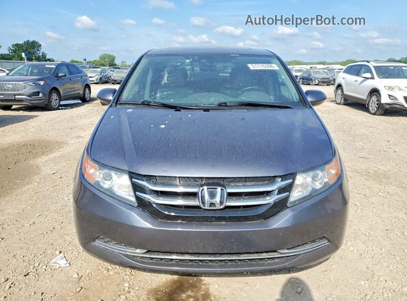 5FNRL5H63HB005310 2017 HONDA ODYSSEY Gray Widok z przodu