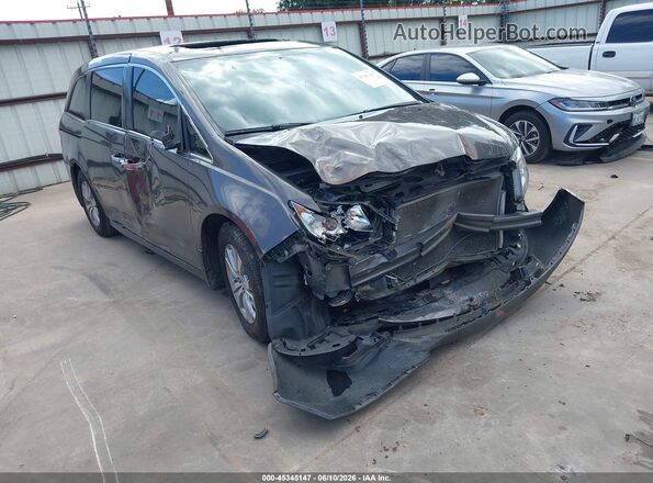 5FNRL5H63HB008353 2017 HONDA ODYSSEY Gray Դիմացի տեսք