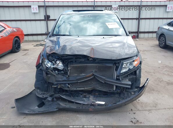 5FNRL5H63HB008353 2017 HONDA ODYSSEY Gray Սալոնի հետևի տեսք