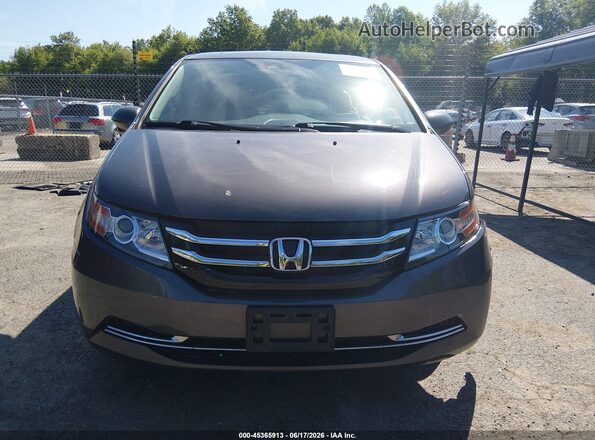 5FNRL5H64GB062761 2016 HONDA ODYSSEY Gray ხელსაწყოთა პანელის ხედი