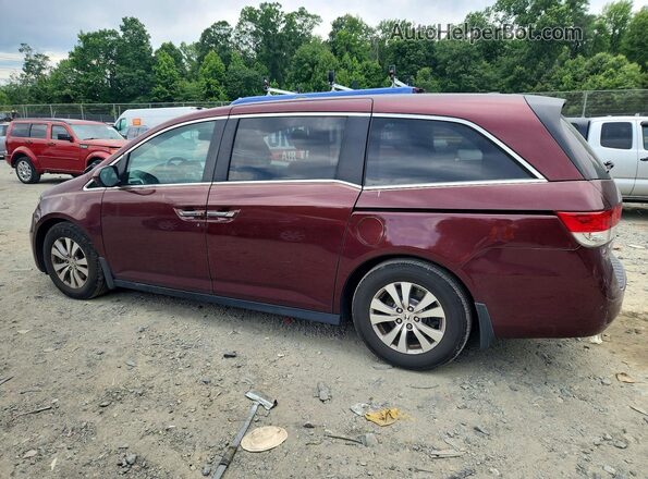 5FNRL5H64GB092522 2016 HONDA ODYSSEY Red 