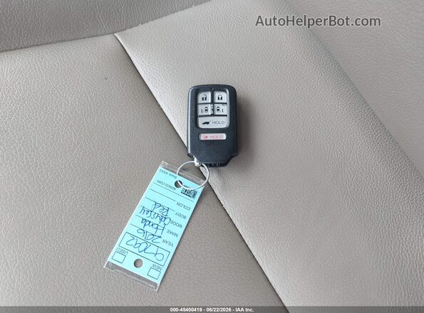 5FNRL5H64GB103387 2016 HONDA ODYSSEY Burgundy Vista del salpicadero