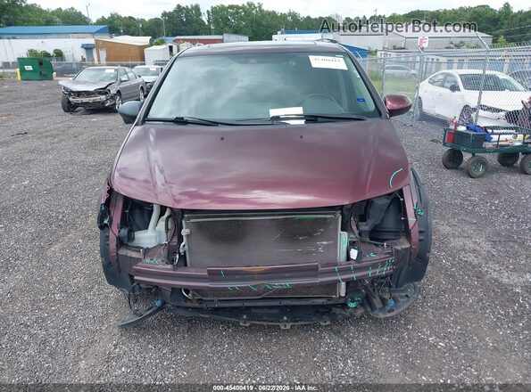 5FNRL5H64GB103387 2016 HONDA ODYSSEY Burgundy Vista del cuadro de instrumentos