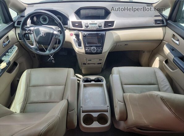 5FNRL5H64HB014078 2017 HONDA ODYSSEY Burgundy Dashboard view