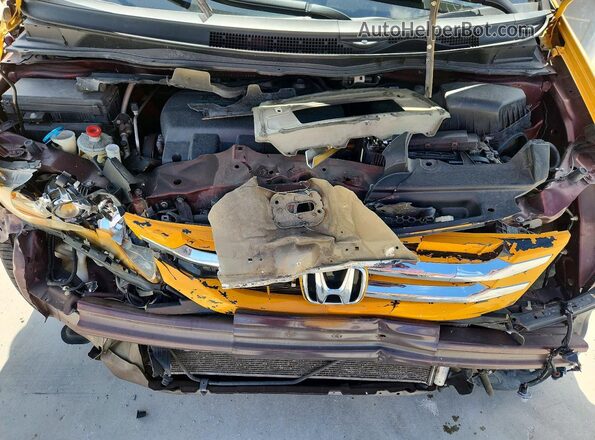 5FNRL5H65HB023565 2017 HONDA ODYSSEY Yellow ძრავის განყოფილების ხედი