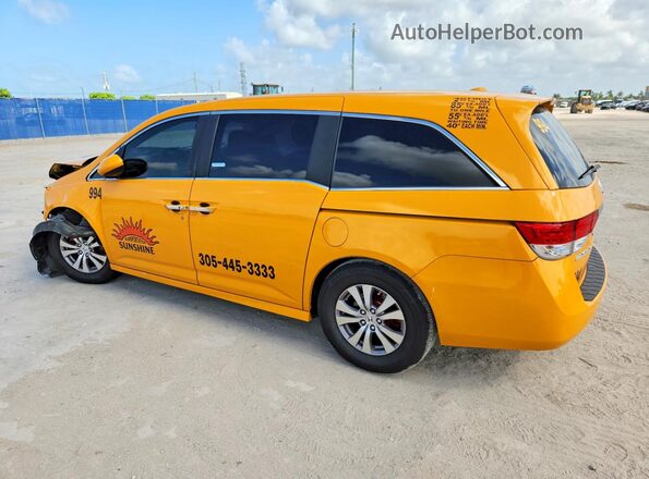 5FNRL5H65HB023565 2017 HONDA ODYSSEY Yellow უკანა მარცხენა
