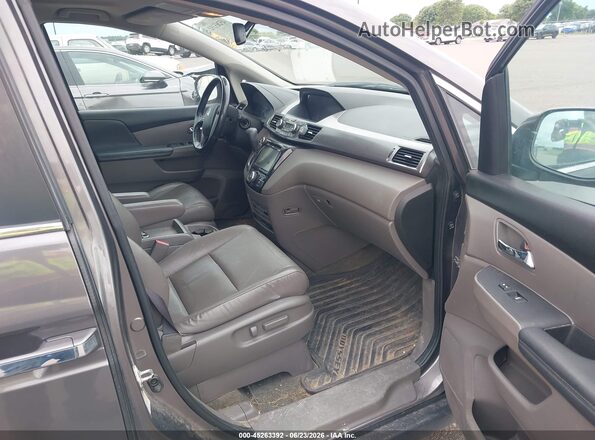 5FNRL5H66GB019409 2016 HONDA ODYSSEY Gray Vista interior delantera