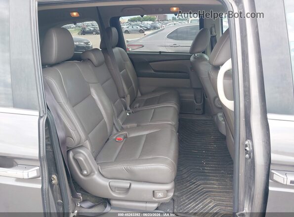 5FNRL5H66GB019409 2016 HONDA ODYSSEY Gray Vista de la etiqueta del VIN