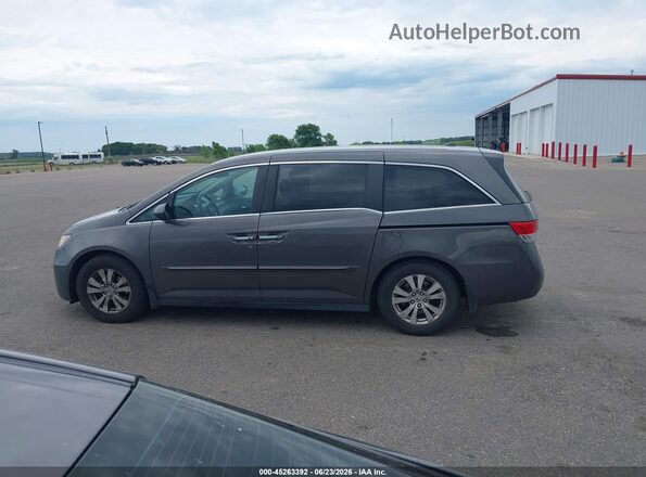 5FNRL5H66GB019409 2016 HONDA ODYSSEY Gray 