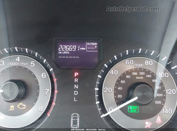 5FNRL5H66GB019409 2016 HONDA ODYSSEY Gray 