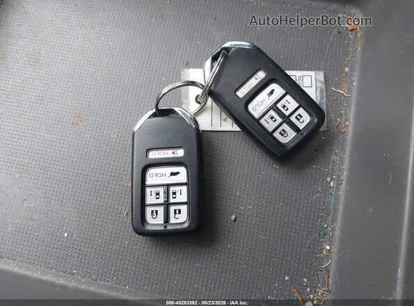 5FNRL5H66GB019409 2016 HONDA ODYSSEY Gray Vista del salpicadero