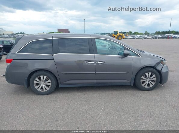 5FNRL5H66GB019409 2016 HONDA ODYSSEY Gray Vista interior de 360 grados