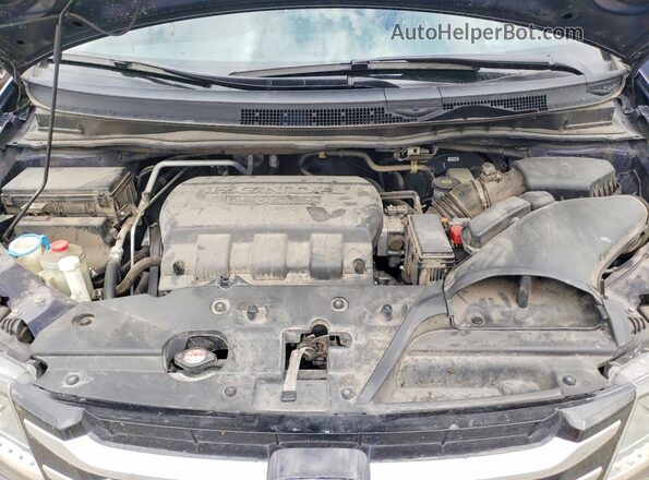 5FNRL5H66GB041121 2016 HONDA ODYSSEY Blue Vista del compartimento del motor