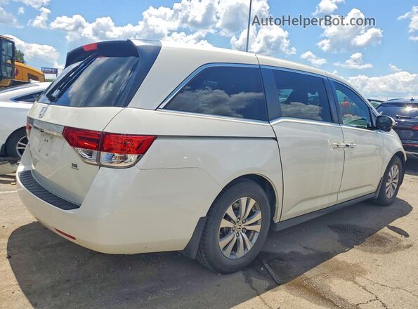 5FNRL5H66GB101382 2016 HONDA ODYSSEY White Rear right