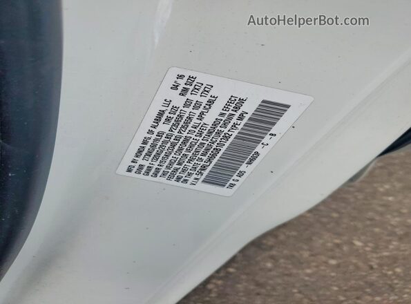 5FNRL5H66GB101382 2016 HONDA ODYSSEY White VIN sticker view
