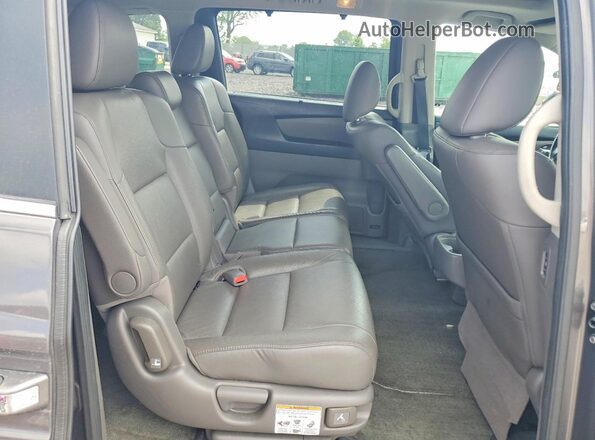 5FNRL5H66GB160903 2016 HONDA ODYSSEY Gray Vista interior trasera