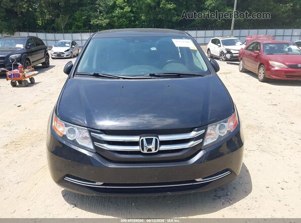 5FNRL5H67GB032136 2016 HONDA ODYSSEY Black Սարքավորումների վահանակի տեսք