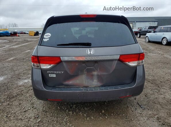 5FNRL5H67GB095673 2016 HONDA ODYSSEY Gray Հետևի տեսք
