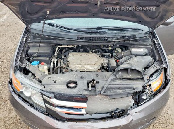5FNRL5H67GB095673 2016 HONDA ODYSSEY Gray Շարժիչի բաժամունքի տեսք