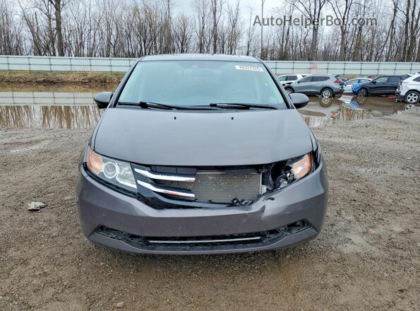 5FNRL5H67GB095673 2016 HONDA ODYSSEY Gray Դիմացի տեսք