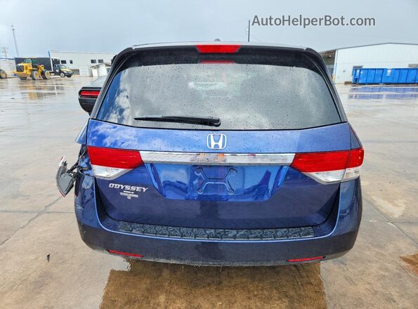 5FNRL5H68GB044697 2016 HONDA ODYSSEY Синий 