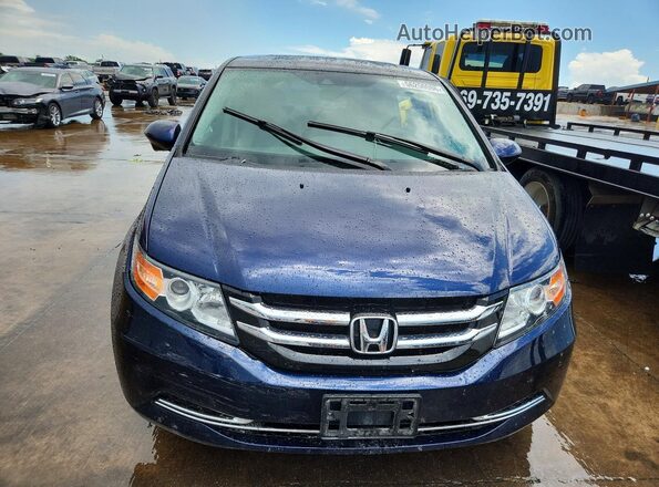 5FNRL5H68GB044697 2016 HONDA ODYSSEY Синий 