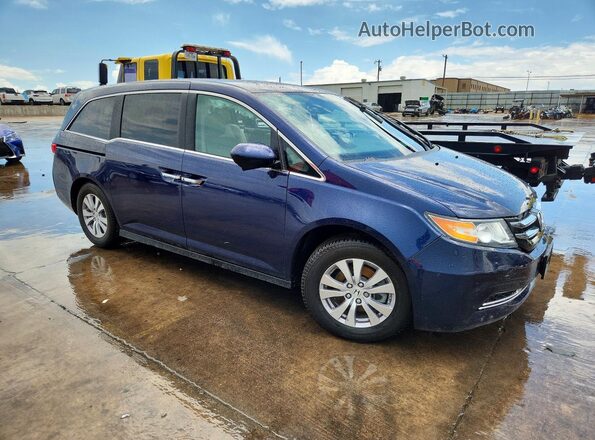 5FNRL5H68GB044697 2016 HONDA ODYSSEY Синий 