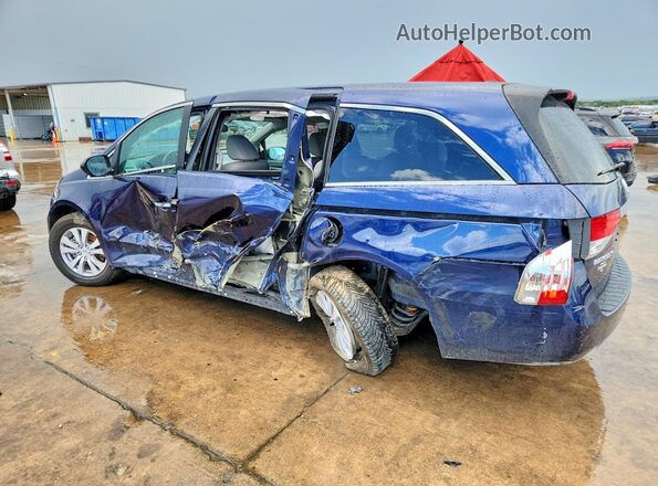 5FNRL5H68GB044697 2016 HONDA ODYSSEY Синий 
