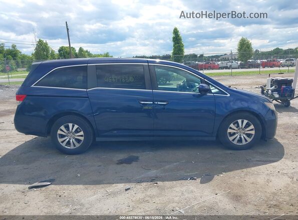 5FNRL5H68GB119091 2016 HONDA ODYSSEY Blue Вид задньої частини салону