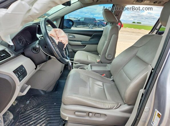 5FNRL5H68GB145240 2016 HONDA ODYSSEY Silver წინა სალონის ხედი