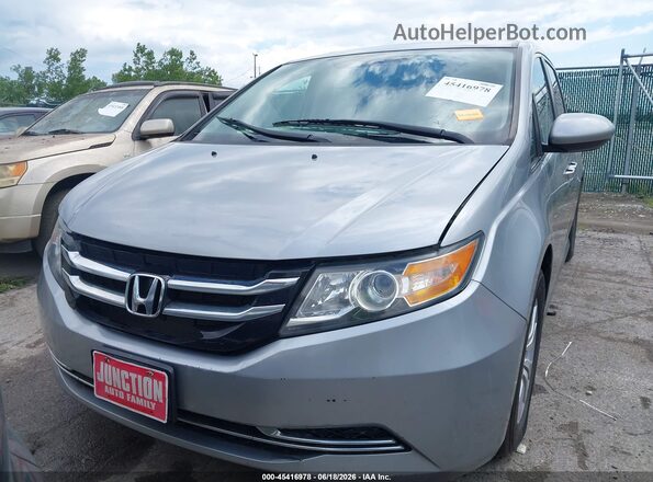 5FNRL5H68GB161261 2016 HONDA ODYSSEY Silver ხელსაწყოთა პანელის ხედი