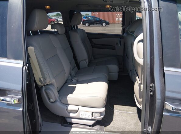 5FNRL5H68HB000099 2017 HONDA ODYSSEY Gray VIN sticker view