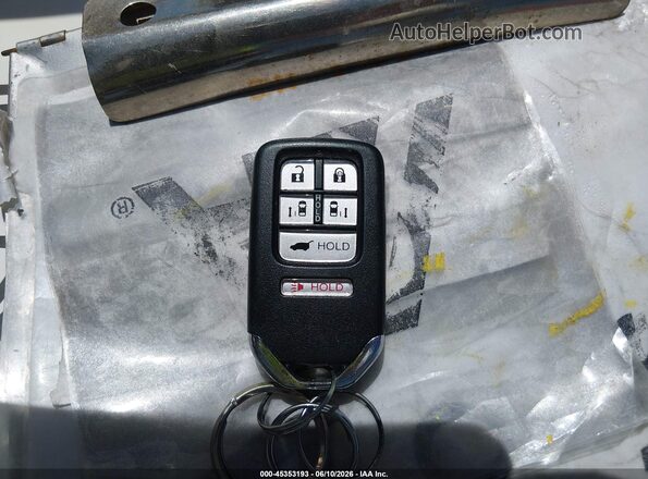 5FNRL5H68HB000099 2017 HONDA ODYSSEY Gray Dashboard view