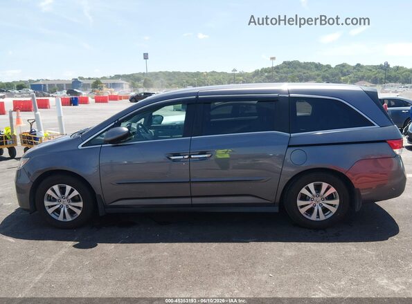 5FNRL5H68HB000099 2017 HONDA ODYSSEY Gray 360 interior view