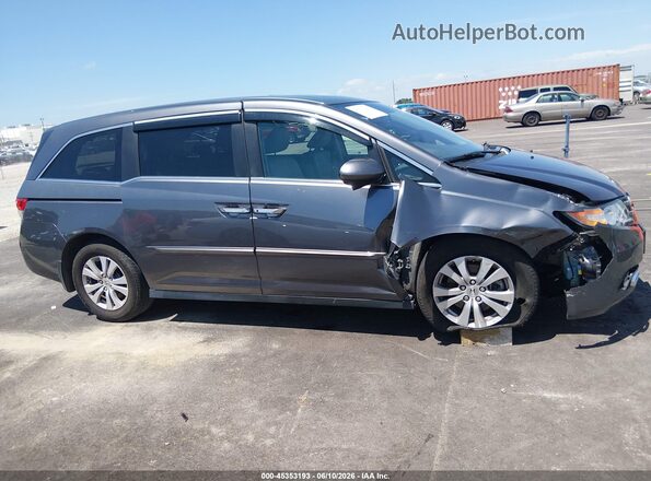5FNRL5H68HB000099 2017 HONDA ODYSSEY Gray 