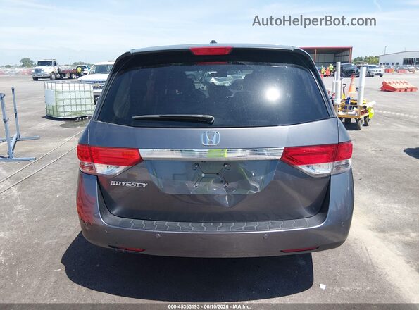 5FNRL5H68HB000099 2017 HONDA ODYSSEY Gray 