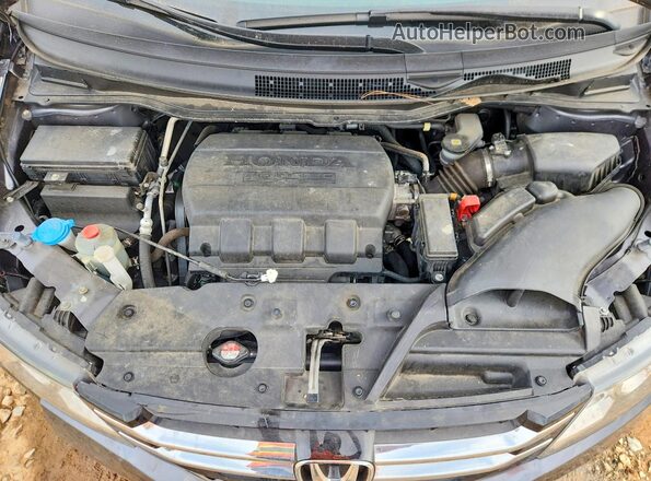 5FNRL5H68HB018344 2017 HONDA ODYSSEY Charcoal Widok komory silnika