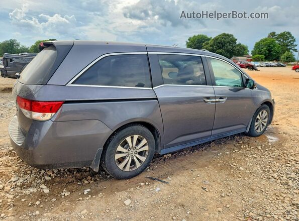 5FNRL5H68HB018344 2017 HONDA ODYSSEY Charcoal Tył prawy