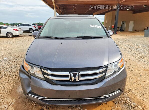 5FNRL5H68HB018344 2017 HONDA ODYSSEY Charcoal Widok z przodu