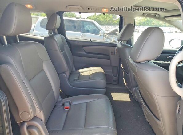 5FNRL5H69GB030369 2016 HONDA ODYSSEY Black უკანა სალონის ხედი