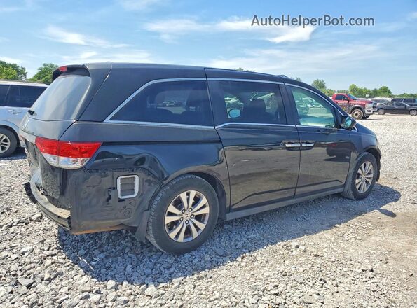 5FNRL5H69GB030369 2016 HONDA ODYSSEY Black უკანა მარჯვენა