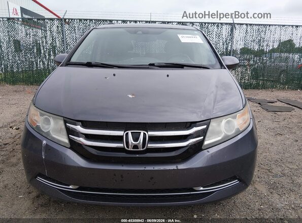 5FNRL5H69GB063890 2016 HONDA ODYSSEY Gray Սարքավորումների վահանակի տեսք