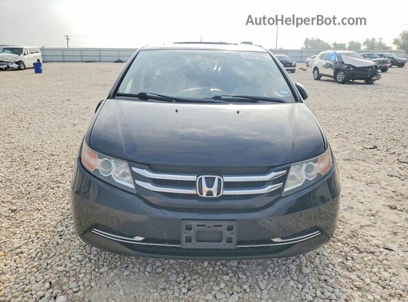 5FNRL5H69GB087980 2016 HONDA ODYSSEY Black Front view