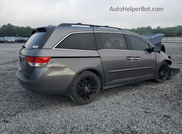 5FNRL5H69HB001472 2017 HONDA ODYSSEY Gray Rear right