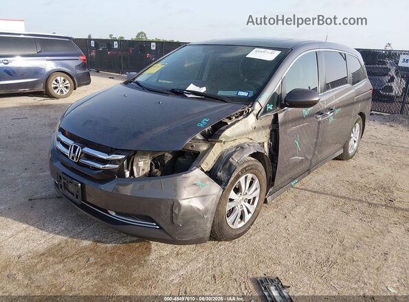 5FNRL5H6XGB042014 2016 HONDA ODYSSEY Серый Передняя левая четверть