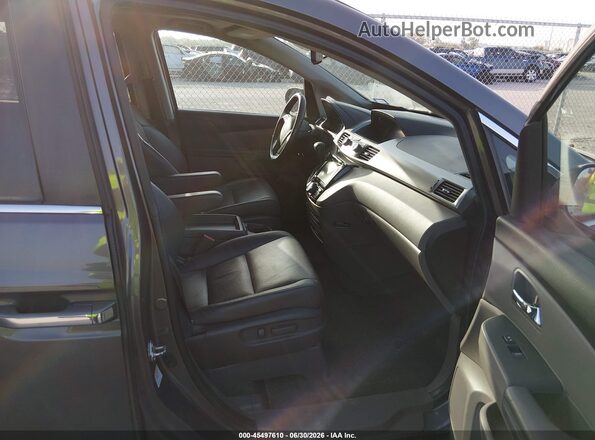 5FNRL5H6XGB042014 2016 HONDA ODYSSEY Серый Вид салона спереди