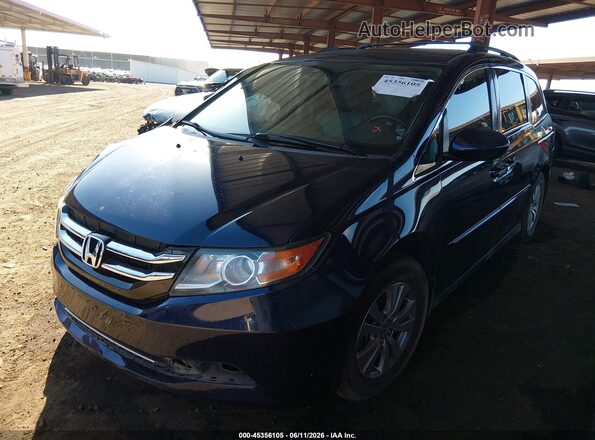 5FNRL5H6XGB096235 2016 HONDA ODYSSEY Blue 
