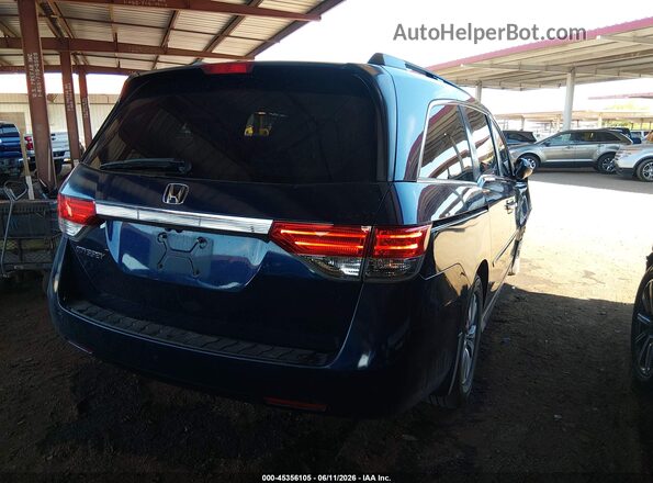 5FNRL5H6XGB096235 2016 HONDA ODYSSEY Blue 